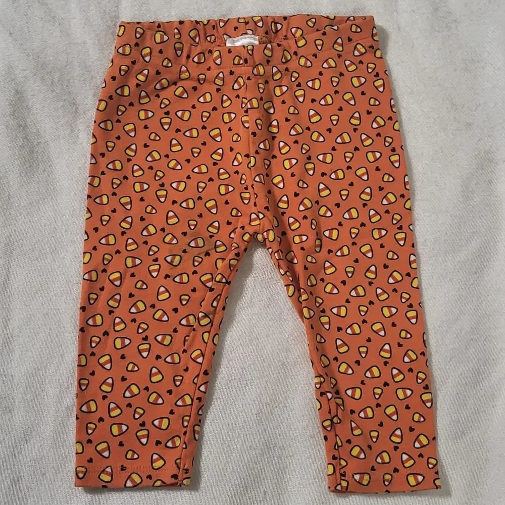 Carter's X Garanimals Baby Girl 2pc Halloween Themed Leggings Bundle Size 6-9M